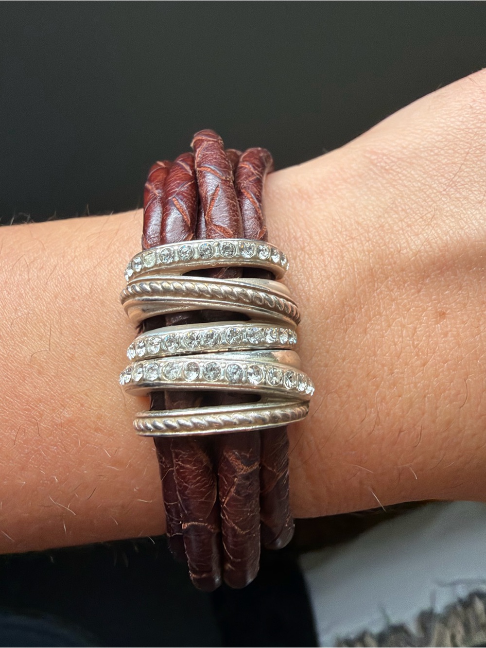Brighton Leather Bracelet